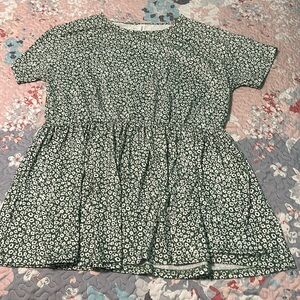 Tickled teal top size xl